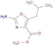 Methyl 2-amino-5-isobutyloxazole-4-carboxylate