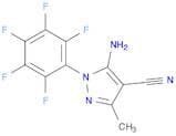 5-Amino-4-cyano-3-methyl-1-(perfluorophenyl)pyrazole