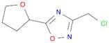 3-(chloromethyl)-5-(tetrahydro-2-furanyl)-1,2,4-oxadiazole