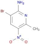 2-Amino-3-bromo-6-methyl-5-nitropyridine