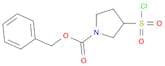 3-Chlorosulfonyl-pyrrolidine-1-carboxylic acid benzyl ester