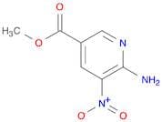 3-Pyridinecarboxylic acid, 6-amino-5-nitro-, methyl ester