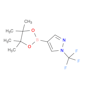 4-(4,4,5,5-Tetramethyl-1,3,2-dioxaborolan-2-yl)-1-(trifluoromethyl)-1H-pyrazole
