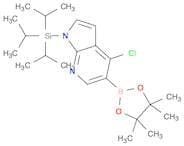 4-Chloro-1-(triisopropylsilyl)-1h-pyrrolo[2,3-b]pyridine-5-boronic acid pinacol ester