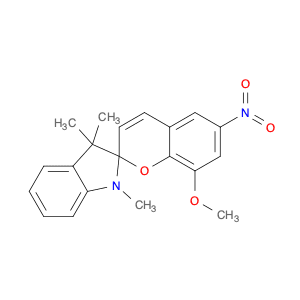 Spiro[2H-1-benzopyran-2,2'-[2H]indole],1',3'-dihydro-8-methoxy-1',3',3'-trimethyl-6-nitro-