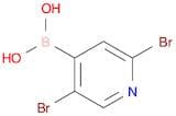 2,5-Dibromo-4-pyridinylboronic acid