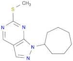 1-Cycloheptyl-6-(methylthio)-1H-pyrazolo[3,4-d]pyrimidine