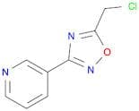 3-[5-(Chloromethyl)-1,2,4-oxadiazol-3-yl]pyridine