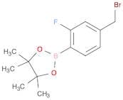 4-Bromomethyl-2-fluorophenylboronic acid pinacol ester