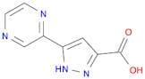 5-Pyrazin-2-yl-1H-pyrazole-3-carboxylic acid