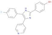 4-(4-Fluorophenyl)-2-(4-hydroxyphenyl)-5-(4-pyridyl)-1H-imidazole