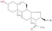 5-Pregnen-3β-ol-20-one-16α-carbonitrile