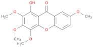 1-Hydroxy-2,3,4,7-tetramethoxy-9H-xanthen-9-one