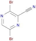 3,6-Dibromopyrazine-2-carbonitrile