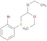 1-Bromo-2-(2,2-diethoxy-ethylsulfanyl)-benzene