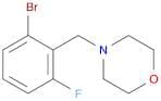 1-Bromo-3-fluoro-2-(morpholinomethyl)benzene