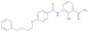 N-(3-Acetyl-2-hydroxyphenyl)-4-(4-phenylbutoxy)benzamide