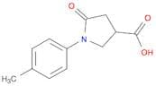 5-Oxo-1-p-tolyl-pyrrolidine-3-carboxylic acid
