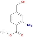 Benzoic acid, 2-amino-4-(hydroxymethyl)-, methyl ester