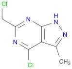 4-Chloro-6-(chloromethyl)-3-methyl-1H-pyrazolo[3,4-d]pyrimidine