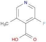 3-Fluoro-5-methylisonicotinic acid