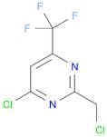 4-Chloro-2-(chloromethyl)-6-(trifluoromethyl)pyrimidine