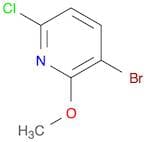 3-BROMO-6-CHLORO-2-METHOXYPYRIDINE