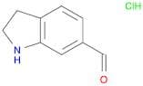 Indoline-6-carbaldehyde hydrochloride