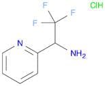 2,2,2-Trifluoro-1-(pyridin-2-yl)ethanamine HCl