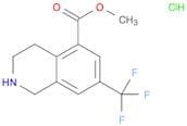 Methyl 7-(trifluoroMethyl)-1,2,3,4-tetrahydro-isoquinolin-5-carboxylate HCl