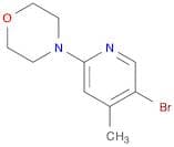 5-Bromo-2-morpholino-4-picoline