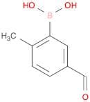 (5-Formyl-2-methylphenyl)boronic acid