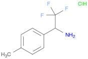 2,2,2-TRIFLUORO-1-P-TOLYL-ETHYLAMINE HYDROCHLORIDE