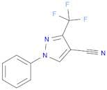 1-Phenyl-3-(trifluoromethyl)-1H-pyrazole-4-carbonitrile