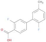 2-Fluoro-4-(2-fluoro-5-methylphenyl)benzoic acid