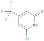 6-Chloro-4-(trifluoromethyl)pyridine-2(1H)-thione
