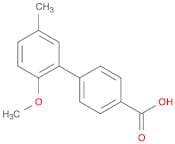 4-(2-Methoxy-5-methylphenyl)benzoic acid