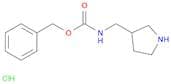 benzyl N-[(pyrrolidin-3-yl)methyl]carbamate hydrochloride