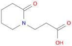 3-(2-Oxopiperidin-1-yl)propanoic acid