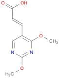 (E)-3-(2,4-Dimethoxypyrimidin-5-yl)acrylic acid
