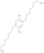 Benzene, 1,4-dibromo-2,5-dioctyl-