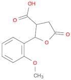 2-(2-Methoxyphenyl)-5-oxotetrahydrofuran-3-carboxylic acid