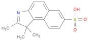 1,1,2-Trimethyl-1H-benzo[e]indole-7-sulfonic acid