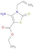 ethyl 4-amino-3-(prop-2-en-1-yl)-2-sulfanylidene-2,3-dihydro-1,3-thiazole-5-carboxylate