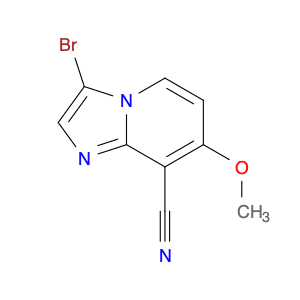 3-Bromo-7-Methoxyimidazo[1,2-A]Pyridine-8-Carbonitrile