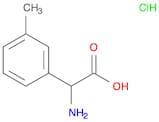 2-Amino-2-(3-methylphenyl)acetic acid HCl