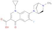 1-cyclopropyl-6-fluoro-7-[(1S,4S)-3-methyl-3,6-diazabicyclo[2.2.1]heptan-6-yl]-4-oxoquinoline-3-ca…