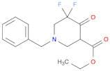 ethyl 1-benzyl-5,5-difluoro-4-oxopiperidine-3-carboxylate