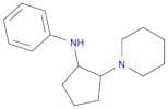 N-(2-(Piperidin-1-yl)cyclopentyl)aniline