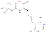 (R)-2-((tert-Butoxycarbonyl)amino)-6-(1,3-diethylguanidino)hexanoic acid